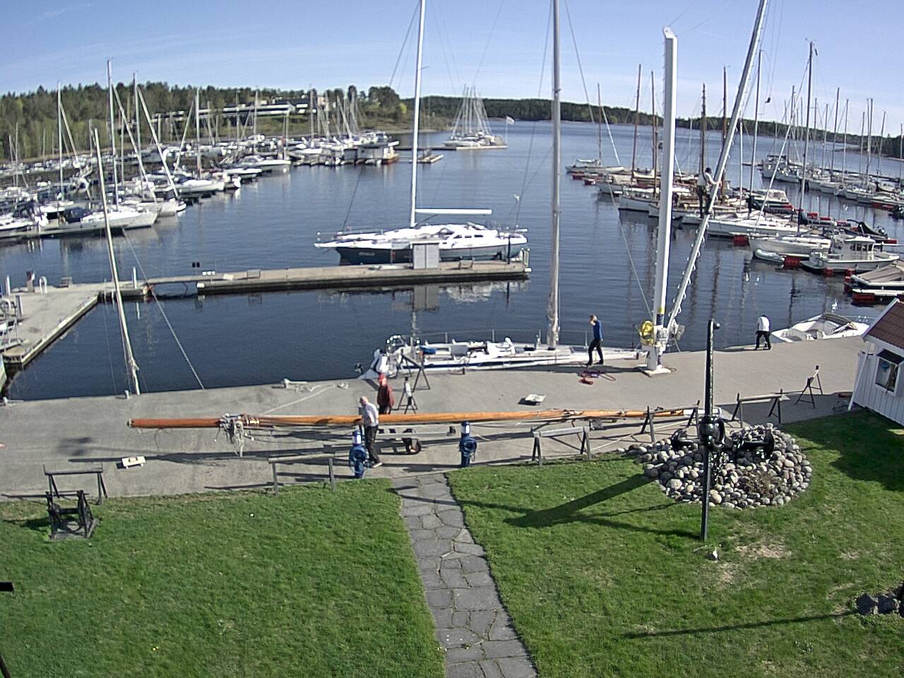 Webcam Blommenholm, Bærum, Akershus, Norwegen